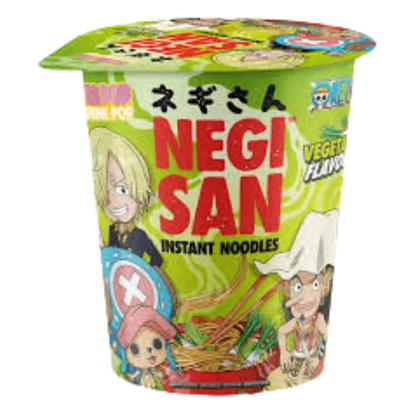 NEGISAN Instant. Cup Noodles One Piece Spicy Vegi.65G