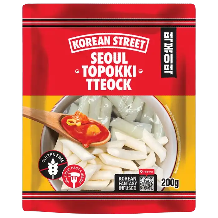KOREAN STREET Topokki Pure Gluten Free 200G