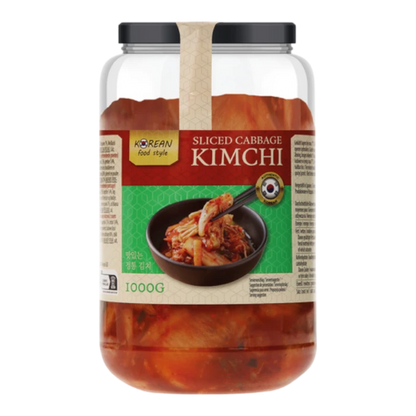 KOREAN FOOD STYLE Kimchi Sliced in a jar 1KG