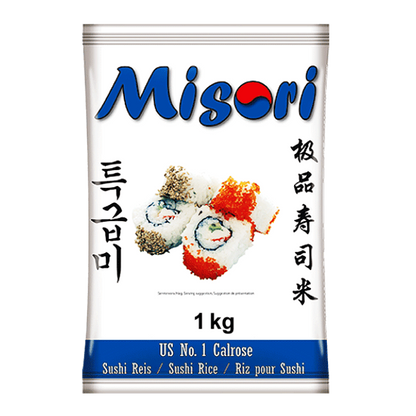 MISORI Calrose Sushi Reis 1KG