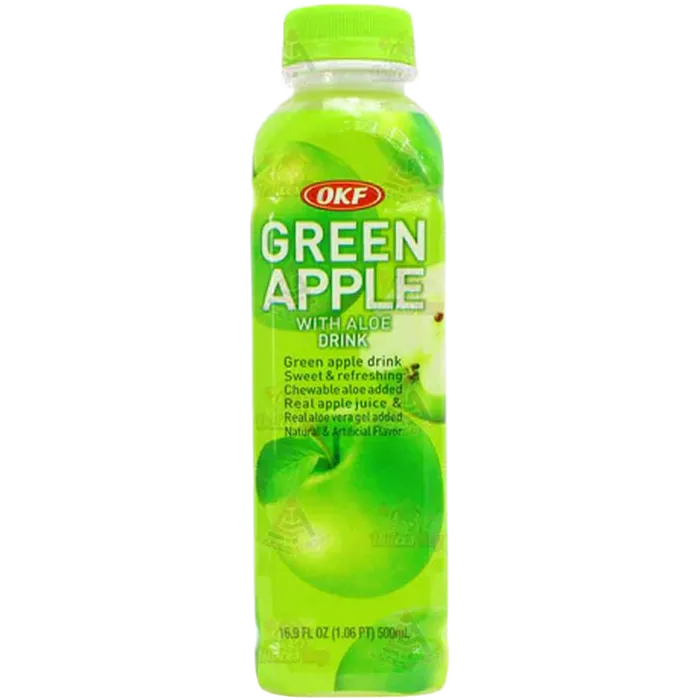 OKF Aloe Vera Drink Green Apple 500ML