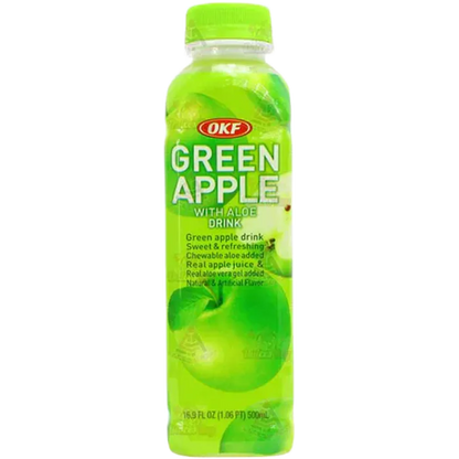OKF Aloe Vera Drink Green Apple 500ML