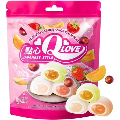 QLove Mochi Blossom G. Assorted mix Pouch 120G