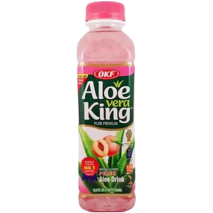 OKF Aloe Vera Drink Peach 500ML