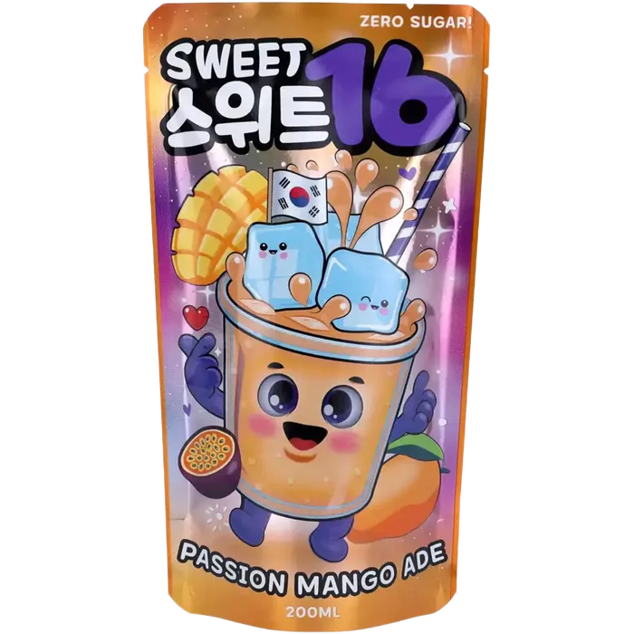 KR Sweet16 Passion Mango Zero 200ML