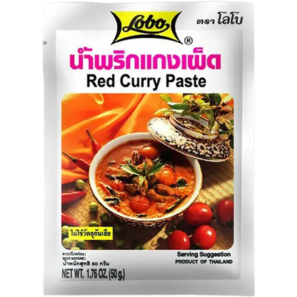 LOBO Würzpaste Red Curry Paste 50G