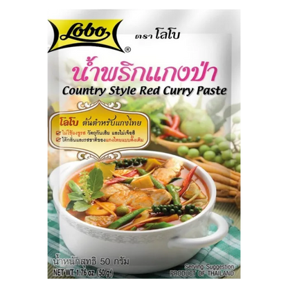 LOBO Würzpaste Country Style Red Curry Paste 50G