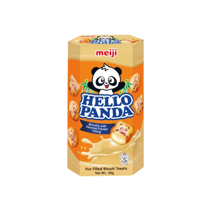 MEIJI HELLO Panda Kekse Karamel 50G