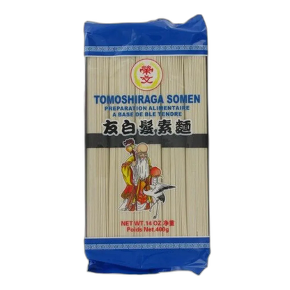 WINGMAN Tomoshiraga Somen Nudeln – Zarte Nudeln aus Taiwan 400G