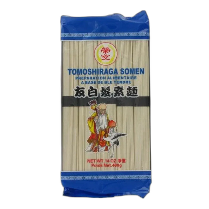WINGMAN Tomoshiraga Somen Nudeln – Zarte Nudeln aus Taiwan 400G