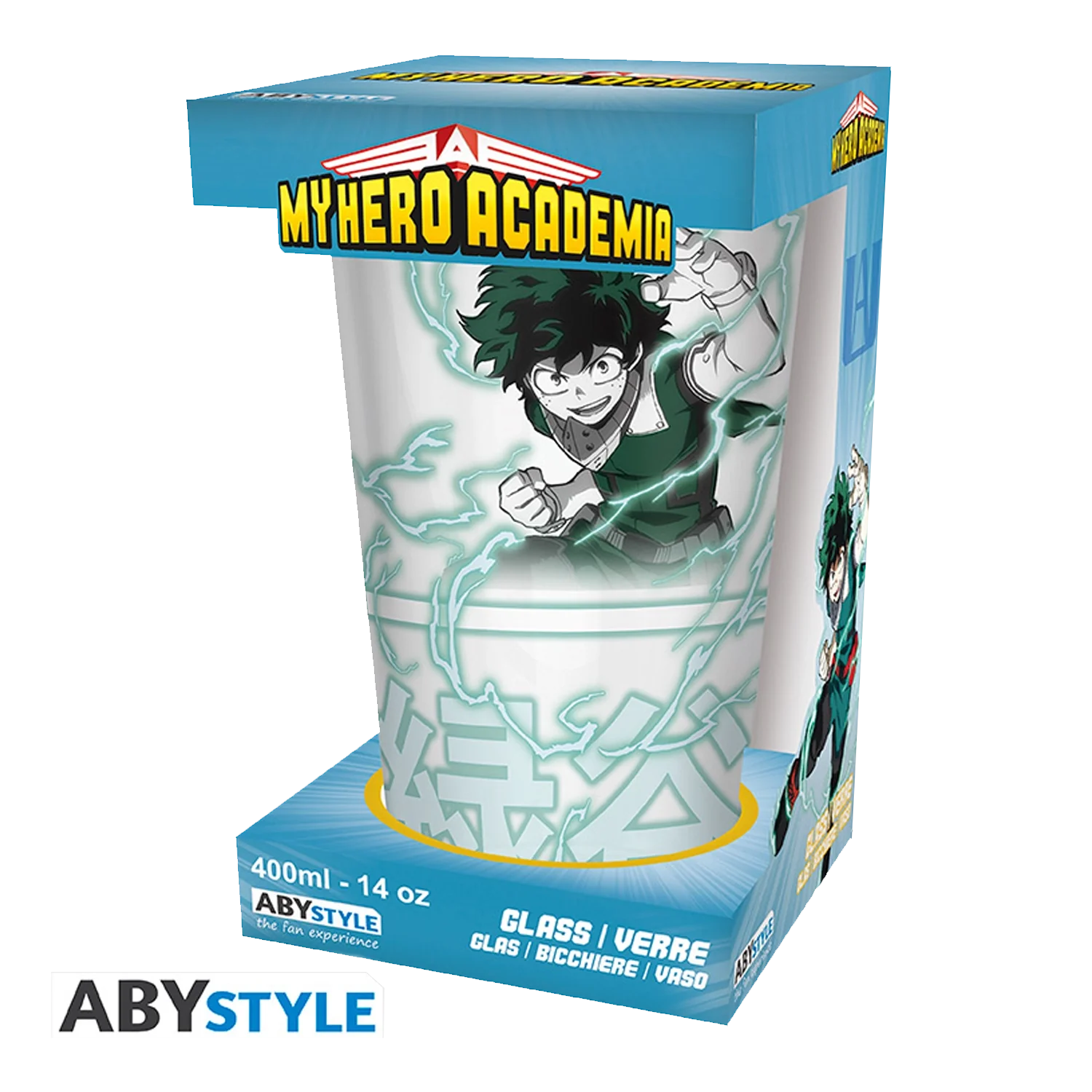 MY HERO ACADEMIA Glass 400ml