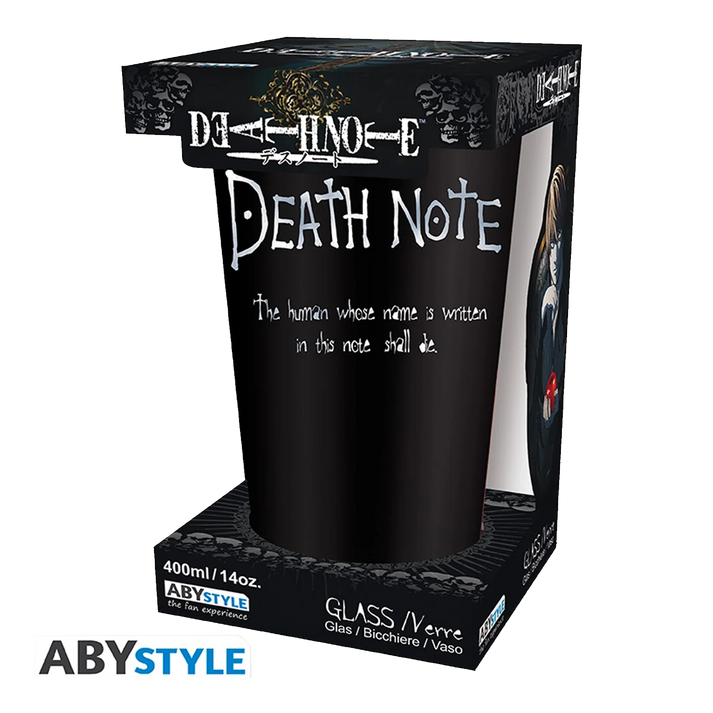 DEATH NOTE Large Glass Ryuk 400ML