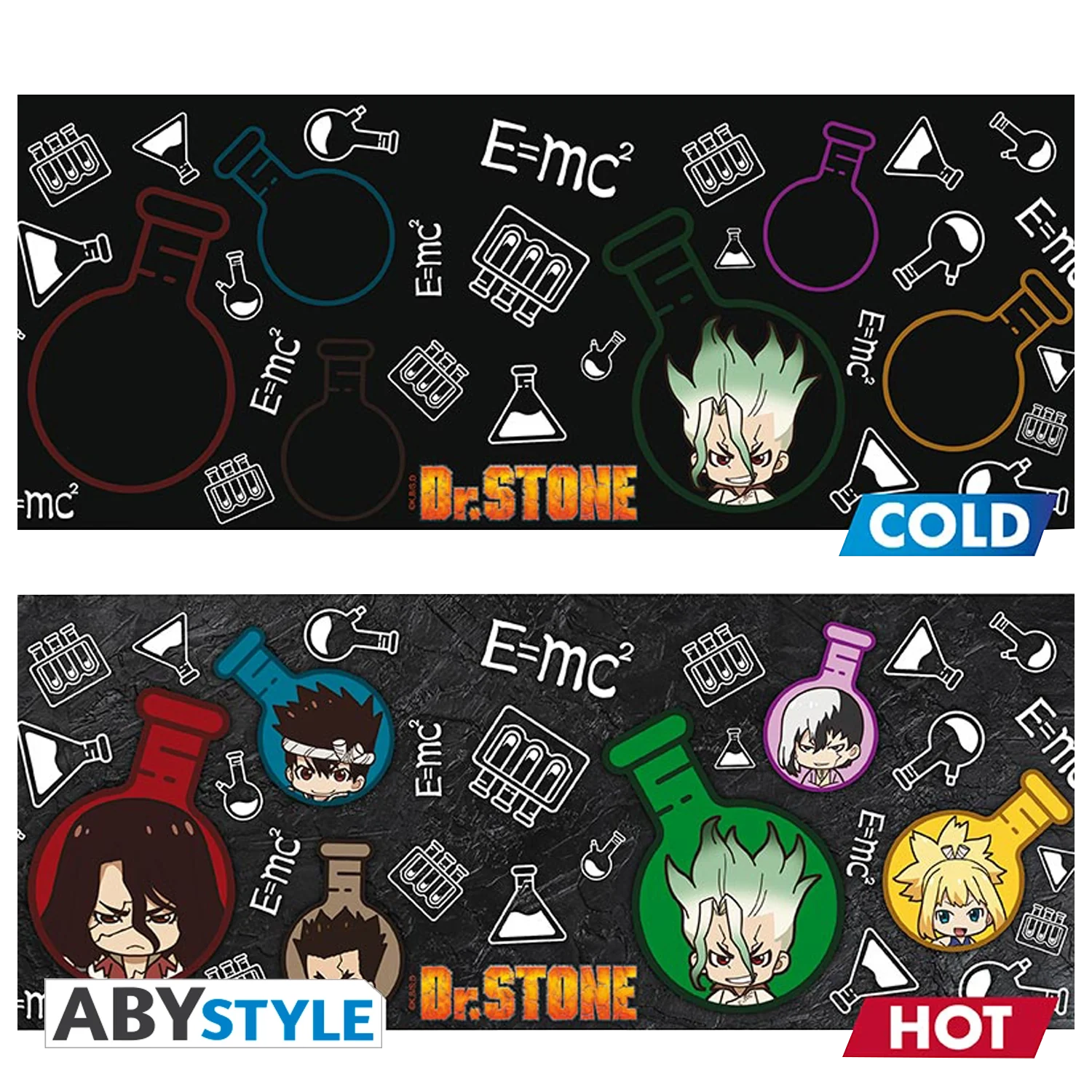 DR STONE Heat Change Mug Group Formula 460ml