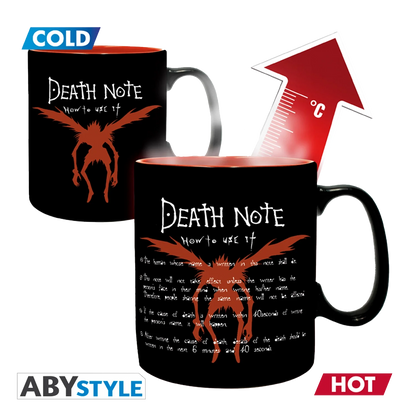 DEATH NOTE Mug Heat Change Kira&Ryuk 460ml