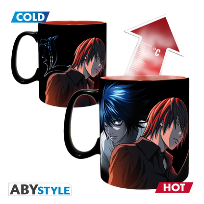 DEATH NOTE Mug Heat Change Kira&Ryuk 460ml