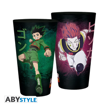 HUNTER X HUNTER Large Glass Gon vs Hisoka 400ML