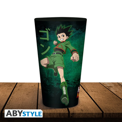 HUNTER X HUNTER Large Glass Gon vs Hisoka 400ML