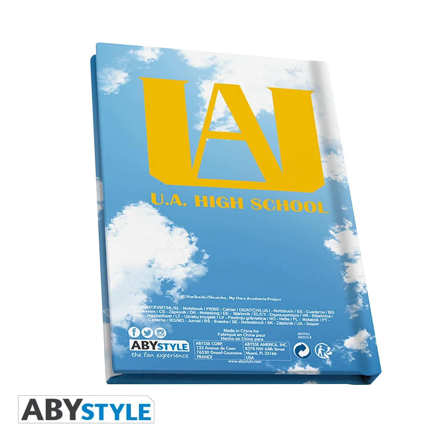 MY HERO ACADEMIA Gift Set XXLGlas+Pin+Notebook Hero