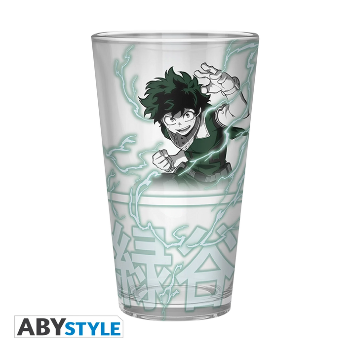 MY HERO ACADEMIA Gift Set XXLGlas+Pin+Notebook Hero