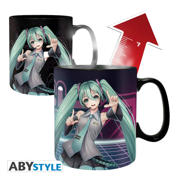 HATSUNE MIKU Mug Heat Change 460ml