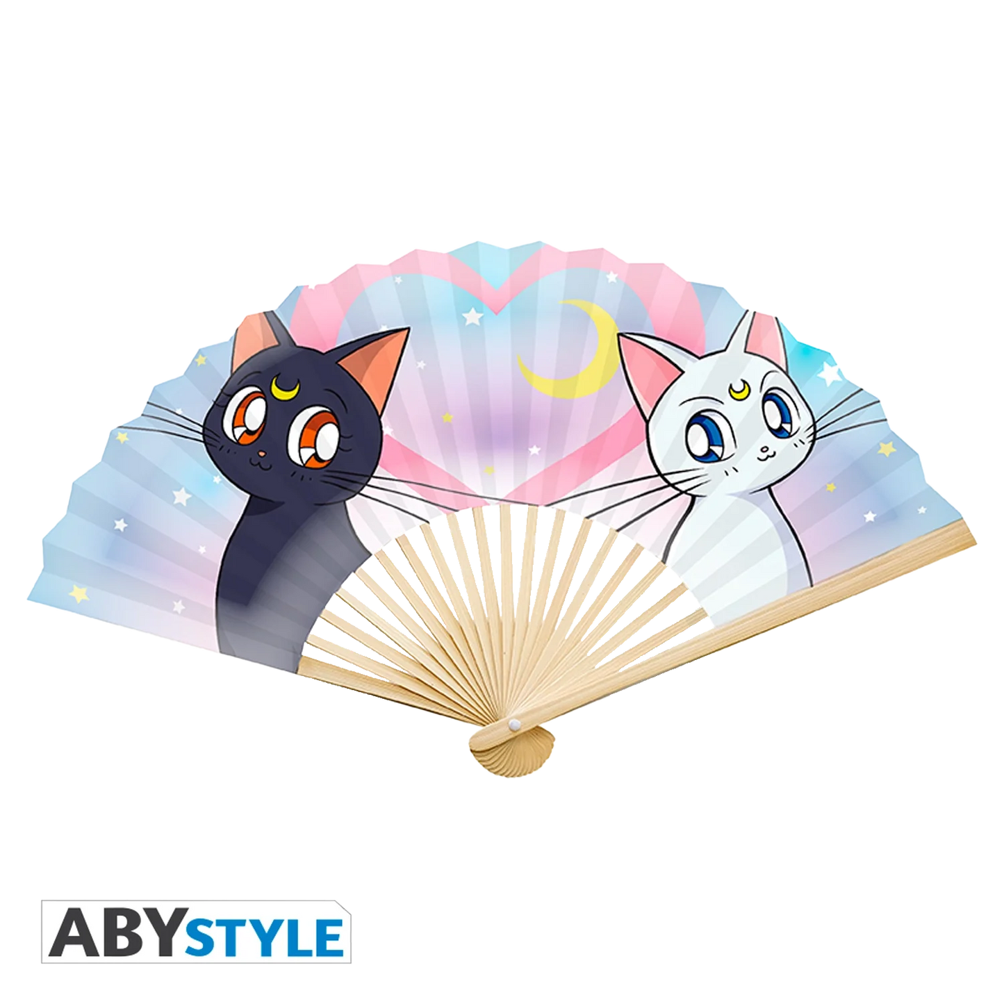 SAILOR MOON Fan - Fächer "Sailor Moon & Cats"