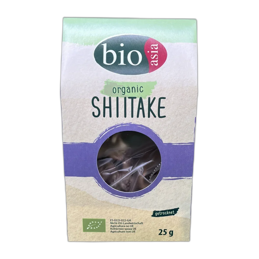 BIOASIA Organic Shiitake 25G