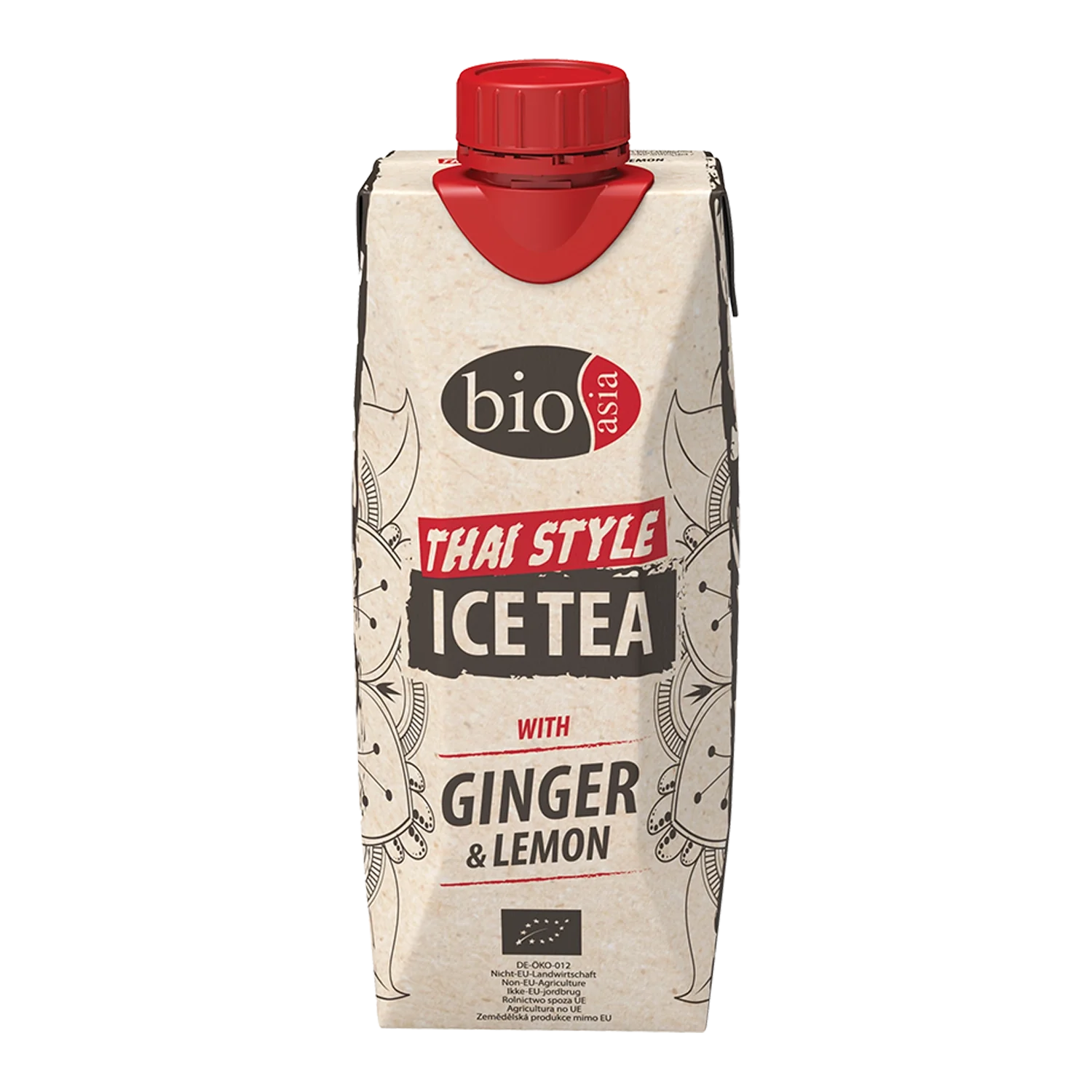 BIOASIA Bio Eistee mit Ingwer und Zitrone 500ML