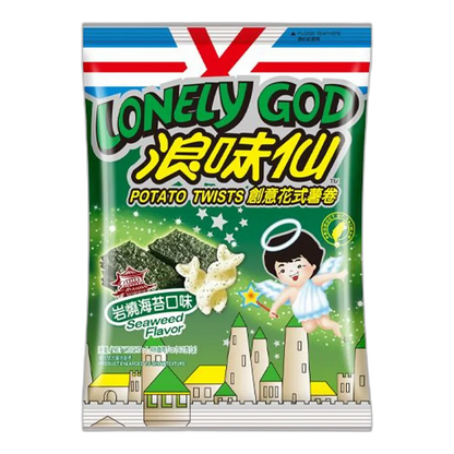 WANT WANT Lonely God Potato Twist Seaweed 42G