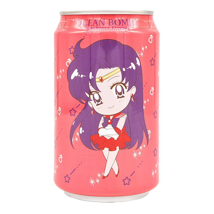 OCEAN BOMB Sailor Mars strawberry soft drink 330ML