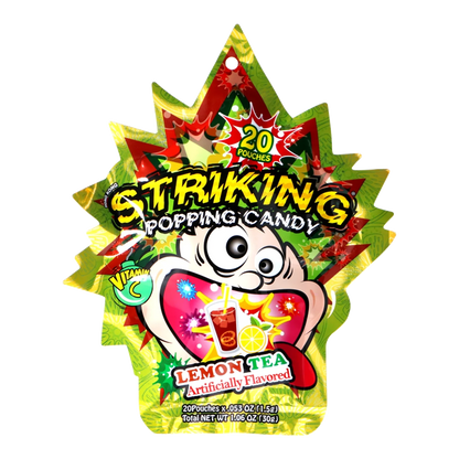 STRIKING Popping Candy Lemon Tea 30G
