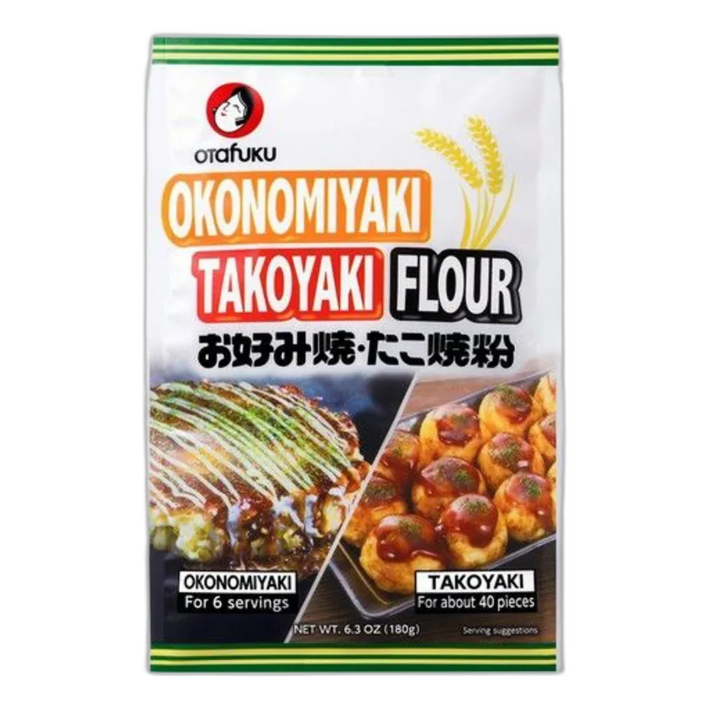 Otafuku Mehl für Okonomiyaki & Takoyaki 180g – Japanisches Pfannkuchen-Mehl