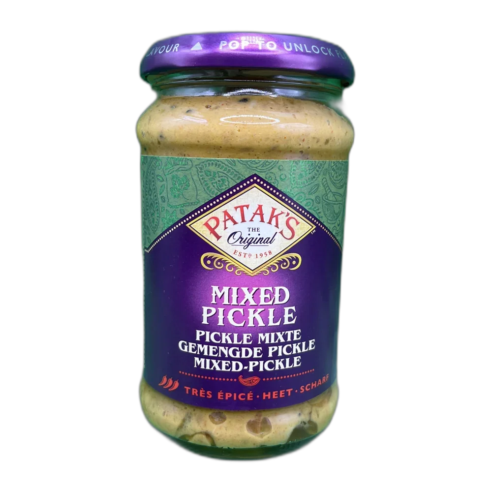 PATAK'S Mixed Pickles Gemüse Eingelegt Hot 283G