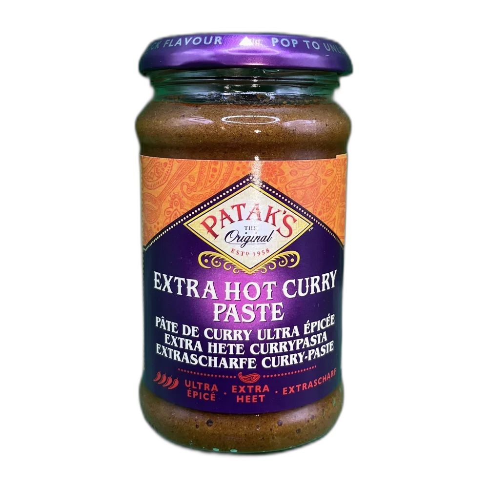 PATAK'S Extra Hot Curry Paste Gl 283G