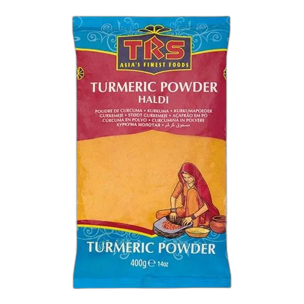 TRS Haldi Kurkumapulver 400G – Würziges Gewürz für Curry & Reisgerichte