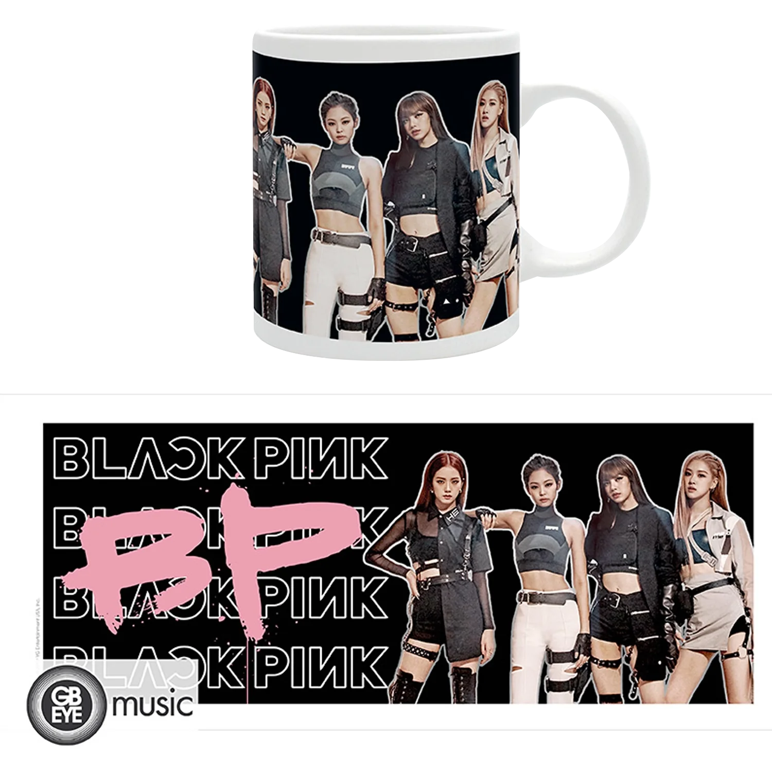 BLACK PINK Mug 320ML Glow