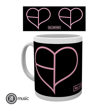 BLACK PINK Mug 320ML Heart Icon