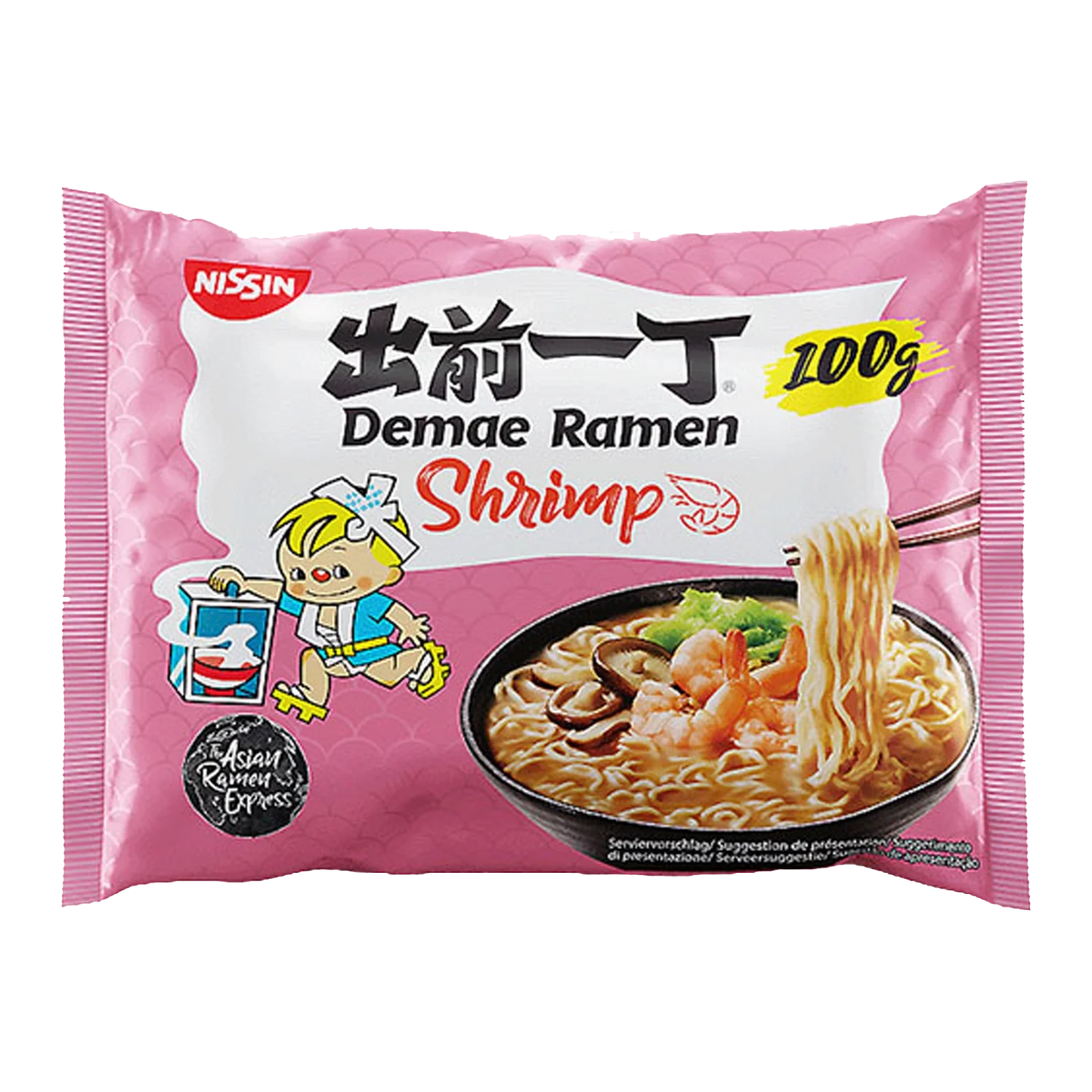 NISSIN Demae Ramen Shrimp 100G