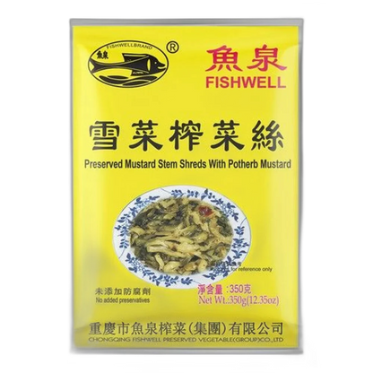 FISH WELL eingemachter Senf 350G