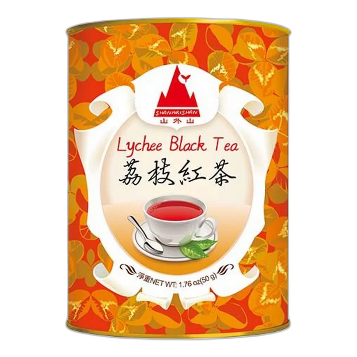 SHAN WAI SHAN Lychee Tea Black Can 50G