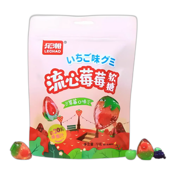 LE CHAO Soft Candy Strawberry 72G