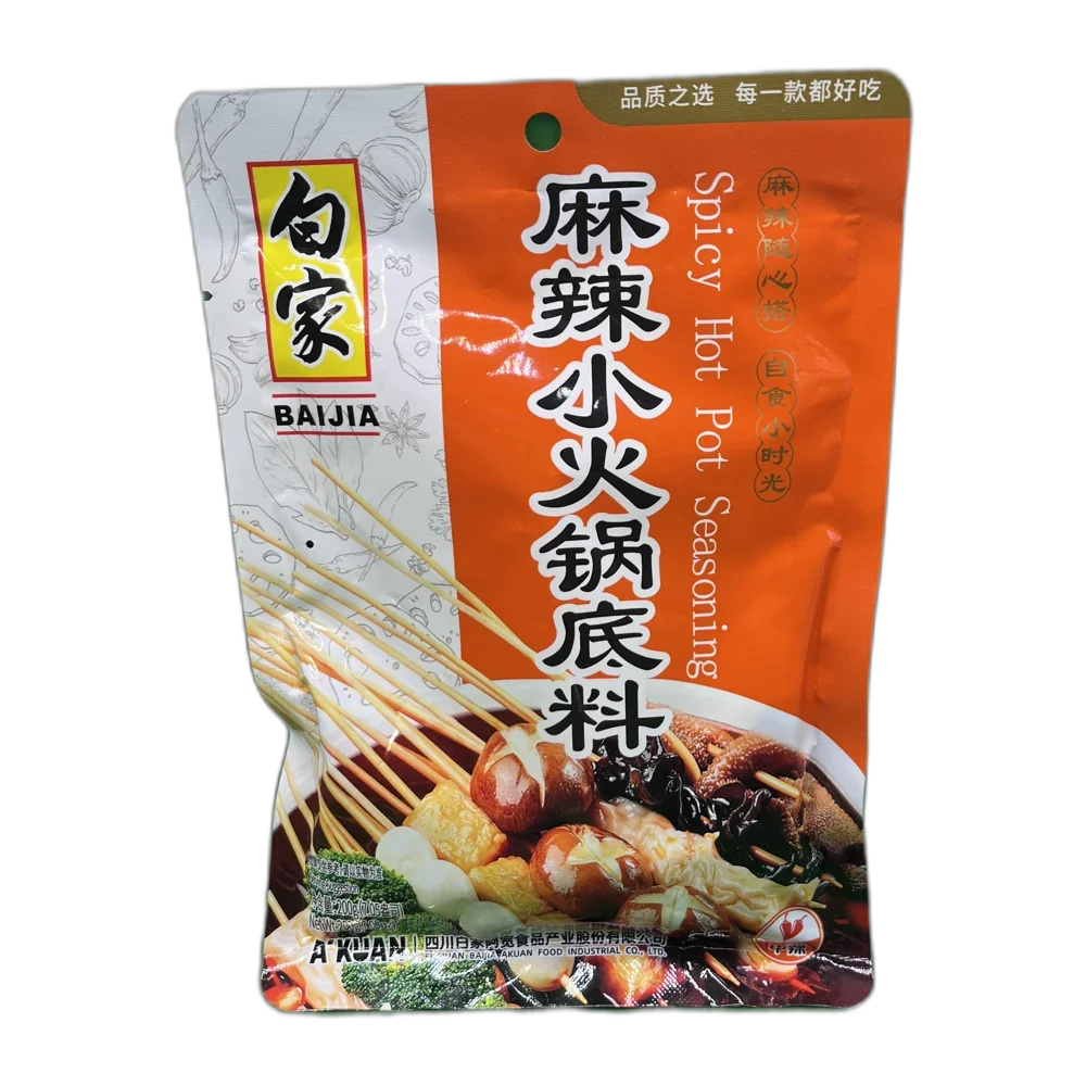 CN BAIJIA Spicy Hotpot Seasoning 200G