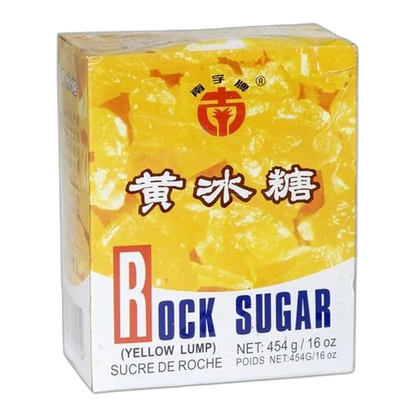 SOUTH WORD Gelber Rohrzucker – Kandiszucker 454g aus China