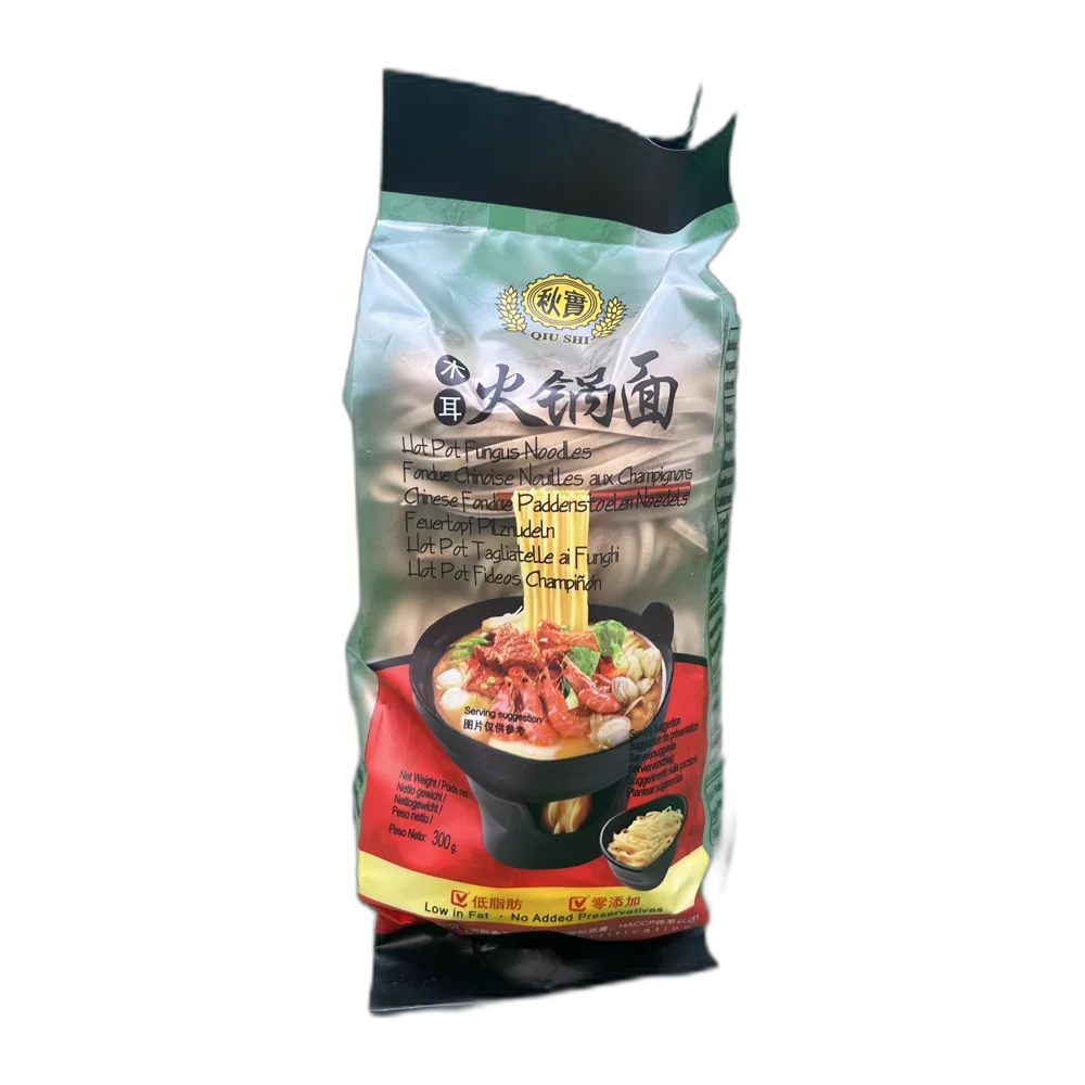 QIU SHI Hot Pot Noodle Fungus 300G