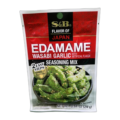S&B Edamame Wasabi Garlic Gewürzmix 24G