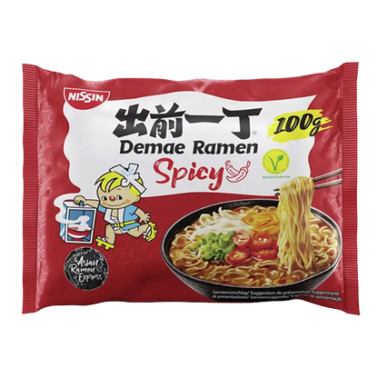 NISSIN Demae Ramen Spicy Flavor 100G