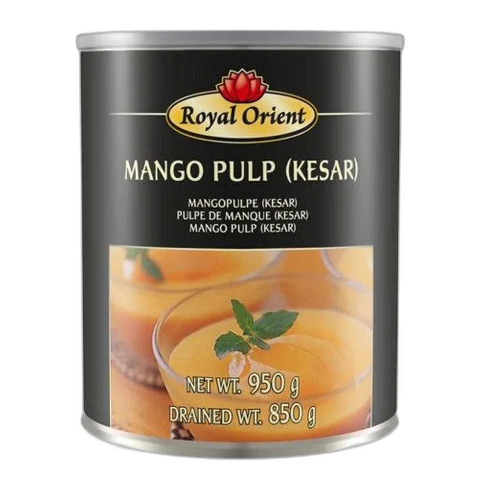 ROYAL ORIENT Kesar Mango Püree 850g – Süßes Fruchtmark aus Indien