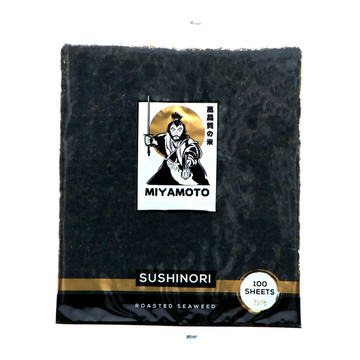 MIYAMOTO Sushinori 100Bl. Roasted Seaweed 250g