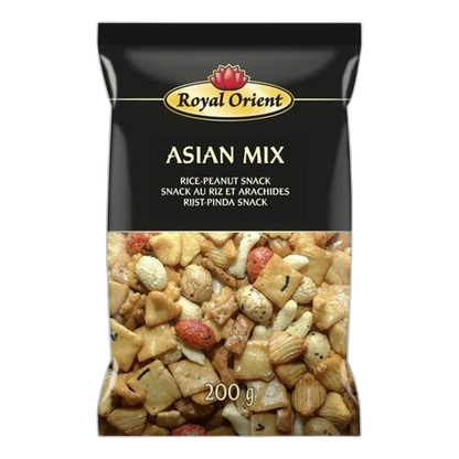 ROYAL ORIENT Asian Mix Rice-Peanut Snack 200G