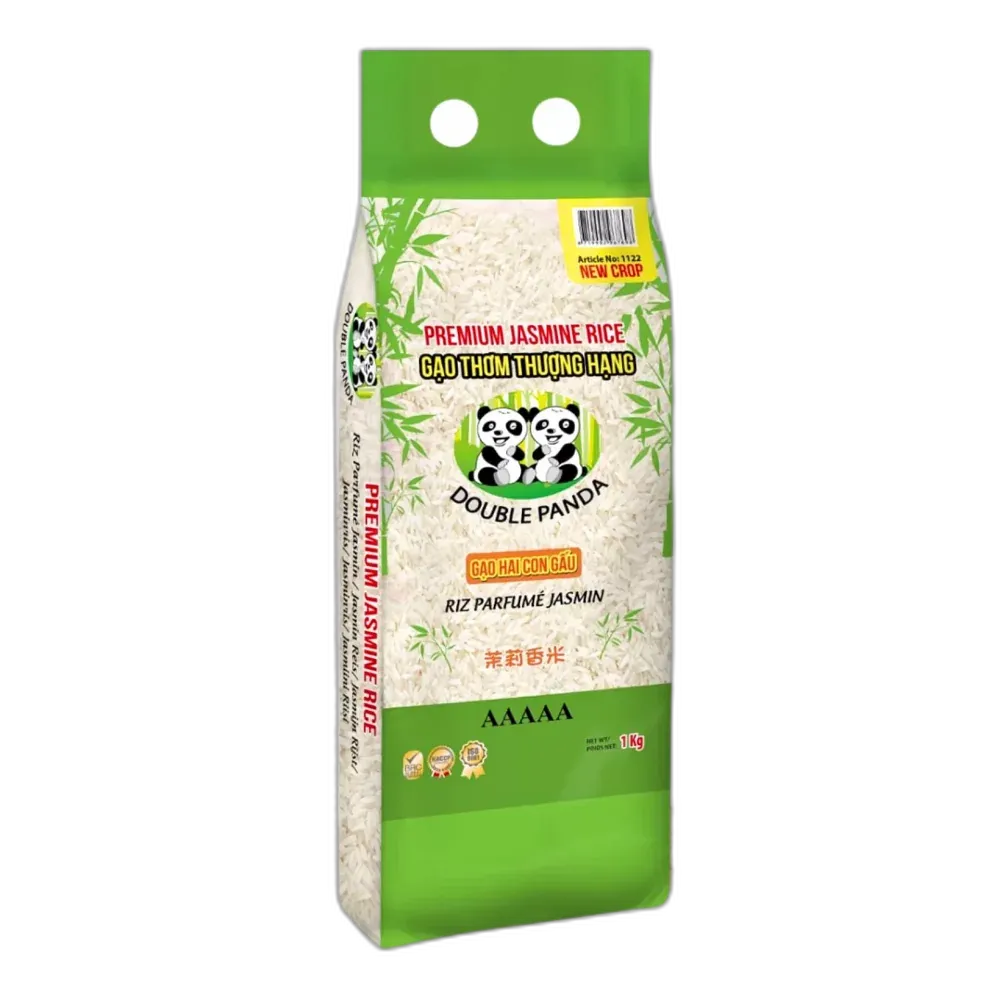 DOUBLE PANDA Jasmin Reis Gao Thom 1KG – Premium vietnamesischer Duftreis