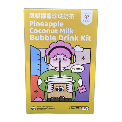 TOKIMEKI Bubble Tea Kit Pineapple Coco Flav. 255G